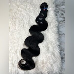 24 In Black Human Hair Weft Body Wave  Human Hair 100% Unprocessed Brazilian